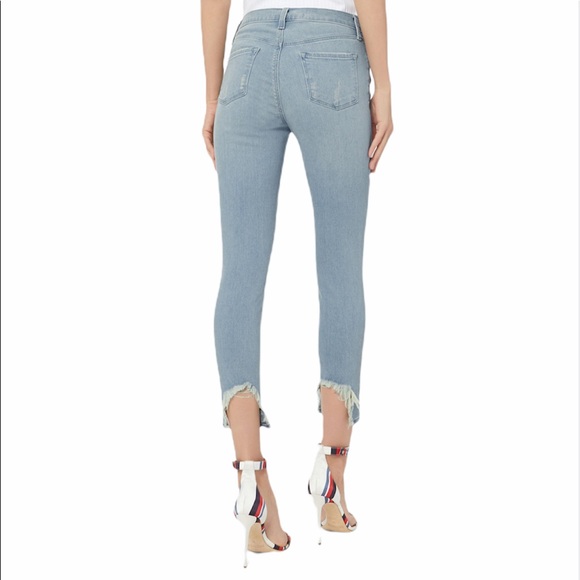 J Brand Cropped Jeans in Light Denim - Picture 5 of 12